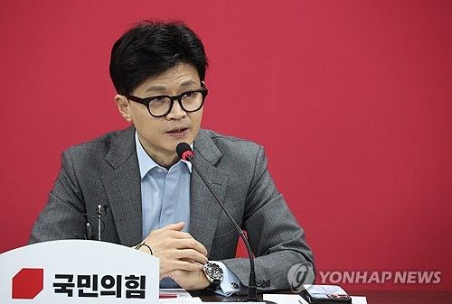 발언하는 한동훈 비대위원장
