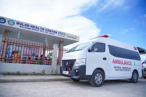 코이카와 월드비전이 세운 필리핀 불로드 보건지소
