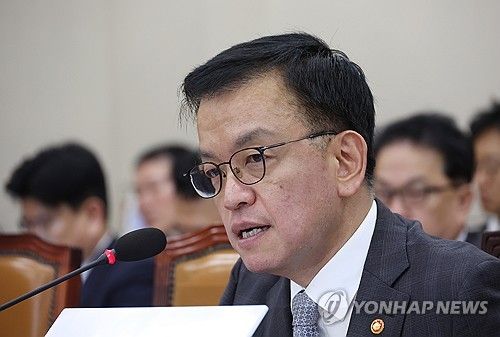 답변하는 최상목 경제부총리 겸 기획재정부 장관