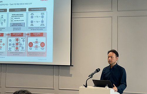 발언하는 최정규 인스피언 대표