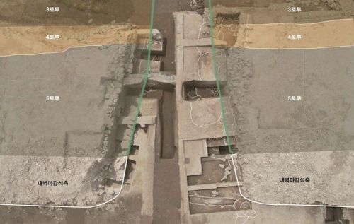 풍납토성 서문지 초기 모습