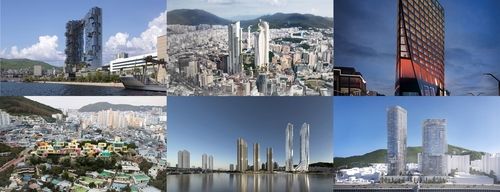부산시 특별건축구역 활성화 시범사업 후보지 설계안