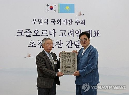 크즐오르다 고려인 대표 초청 만찬 간담회