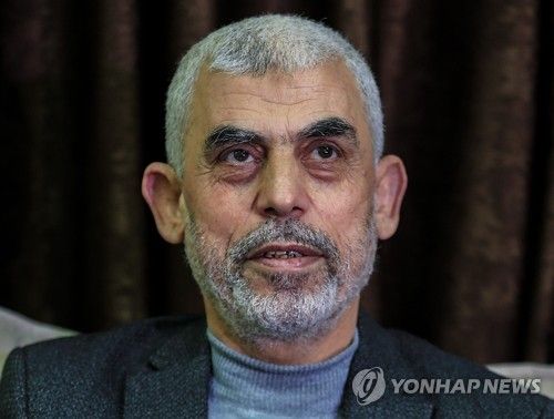 하마스의 수장 야히야 신와르 