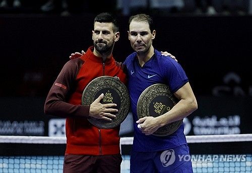 나달(오른쪽)과 조코비치