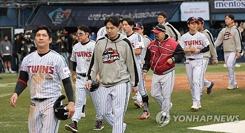 한국시리즈 진출 실패한 LG