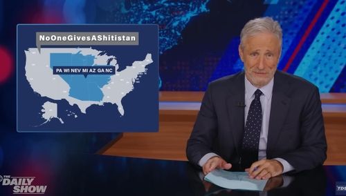 대선 시스템 비판하는 미국 시사 코미디 프로그램