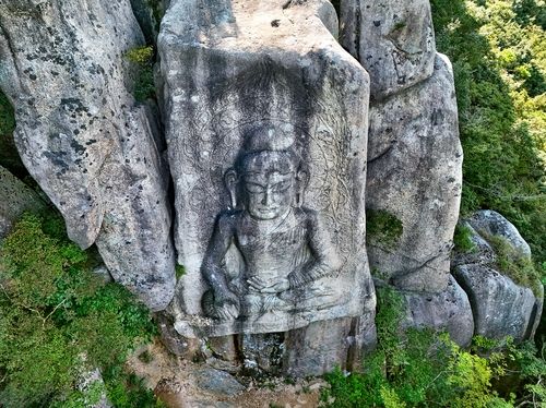 월출산 마애불[사진/백승렬 기자]