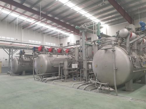 새로 도입한 친환경 염색기