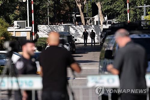 네타냐후 총리 자택 인근 경비