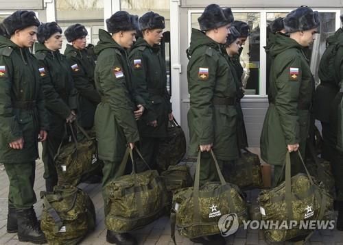 러시아 징집병들 