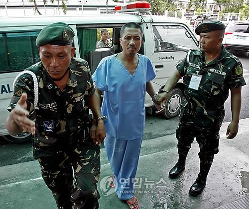 검거된 아부 사야프 조직원