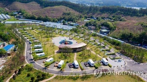 청암산 오토캠핑장