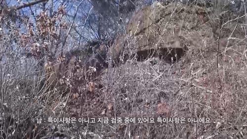 북 파괴 GP 검증 중 발견된 총안구 추정 구조물