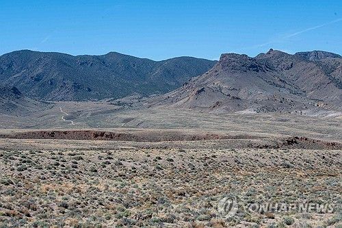 미국 네바다주의 리튬 광산 개발 예정지