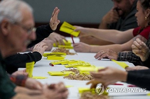 보잉 노사 잠정 합의안 비준 투표 집계 현장