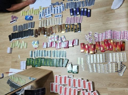 피의자로부터 압수한 전문의약품