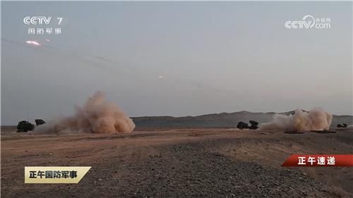 중국군 제71집단군 방공부대 훈련 모습