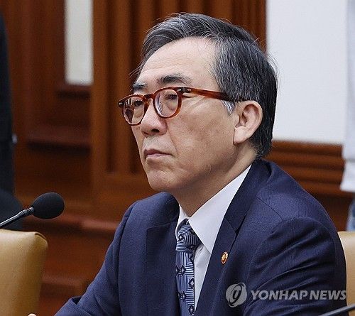 대외경제장관회의 참석한 조태열 외교부 장관