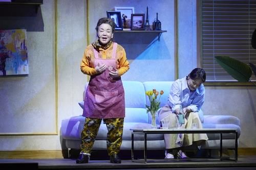 뮤지컬 '친정엄마' 공연 장면