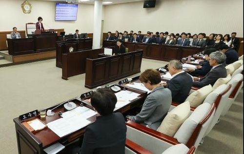 인천시 동구 의회 임시회 