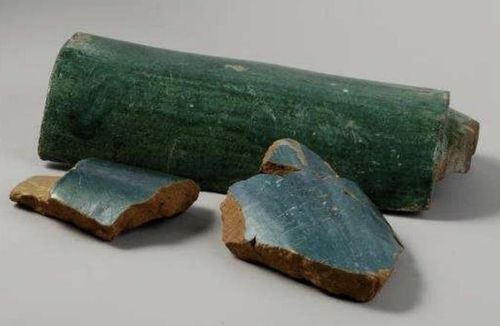 양주 회암사지 출토 청기와