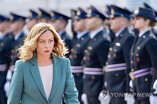 조르자 멜로니 이탈리아 총리