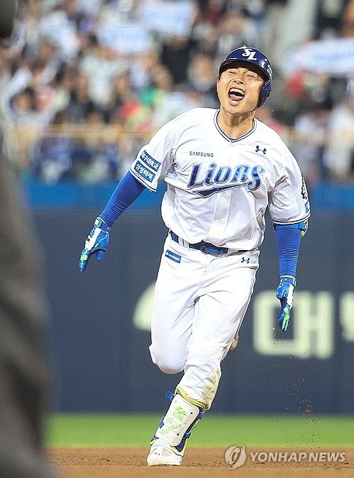 김헌곤, 홈런