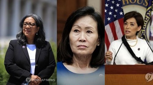 연방 하원 3선 도전하는 스트리클런드·스틸·영김 의원(왼쪽부터)