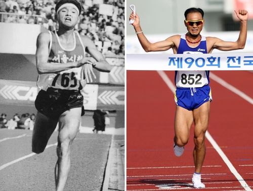 마라톤 이봉주가 1991년 제72회 전국체전과 2009년 제90회 전국체전에서 두 번 우승을 차지했다. [연합뉴스 자료사진]