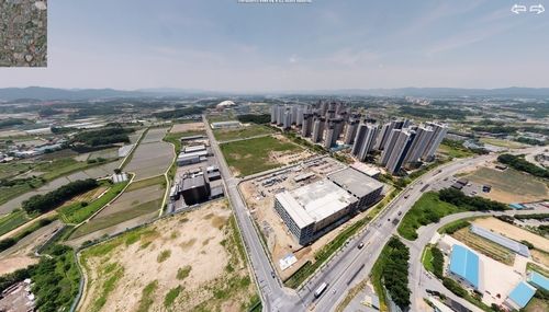 현재 조성 중인 음성 성본산업단지