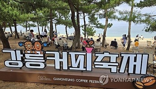 솔향과 어우러진 커피향