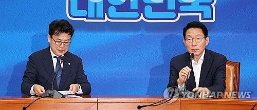 여야 정책위의장 상견례