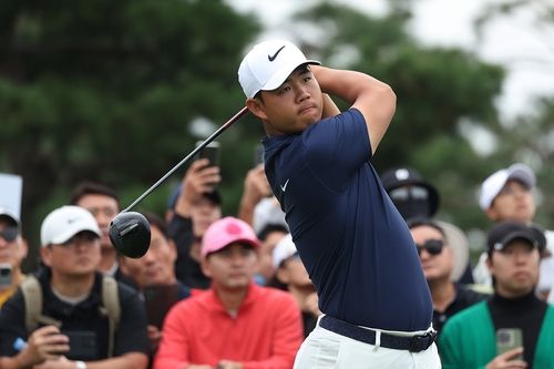 김주형의 경기 모습. 