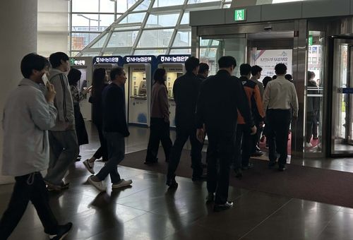 느긋한 화재대피훈련