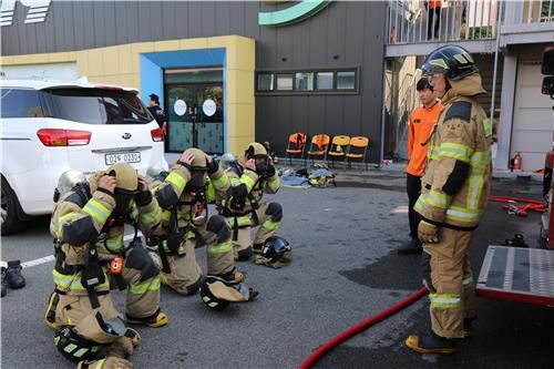 태안소방서 4명, 화재대응능력 2급 평가 전원 합격