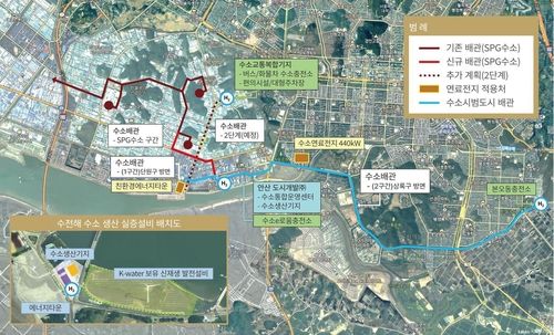 안산시 '수소 시범도시' 조감도