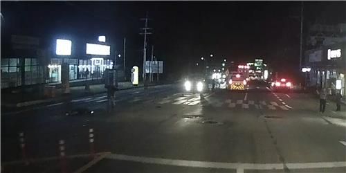 횡성 교통사고 현장