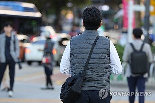 경량패딩도 등장