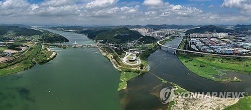 지켜야 할 낙동강, 녹조 가득