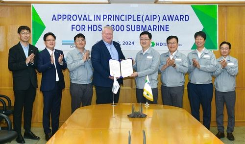 HD현대중공업, 수출형 잠수함 기본승인 획득