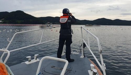 실종자 수색하는 통영해경