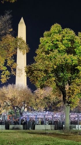 해리스 부통령 연설 듣는 지지자들