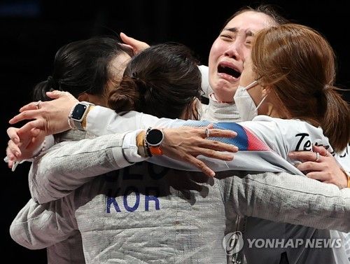 [올림픽] 여자 사브르 올림픽 첫 메달