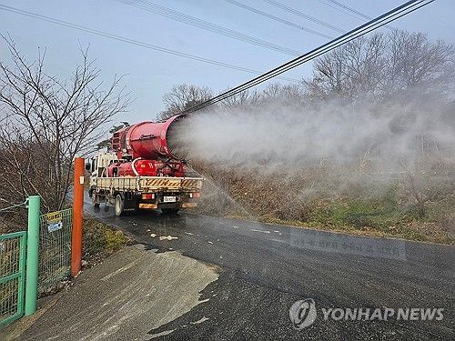 아산 고병원성AI 방역