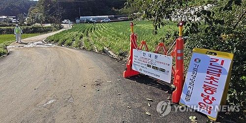 동해 농장서 AI 항원 발생…이동제한