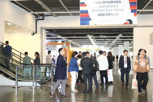 월드옥타 '한국상품박람회' 찾은 관람객들