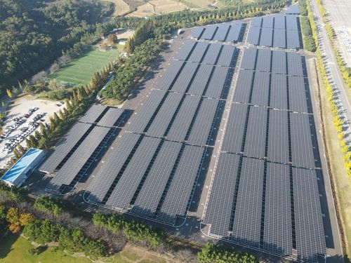 현대차 아산공장 태양광 자가발전 시설