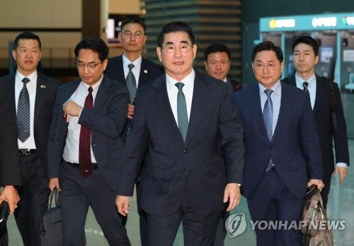 김용현 국방부 장관, 한·미 안보협의회의 참석차 출국