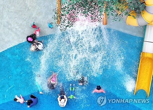 막바지 대구 물놀이